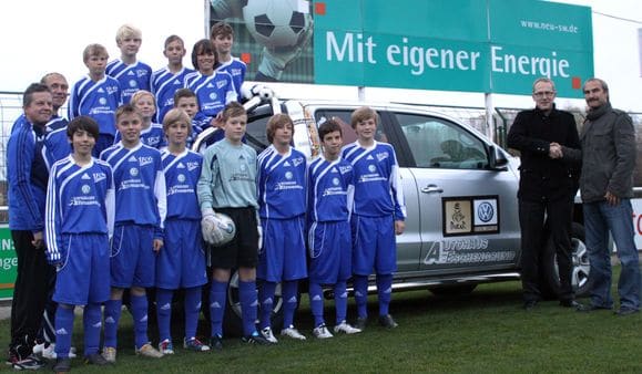 Trikotübergabe 2010