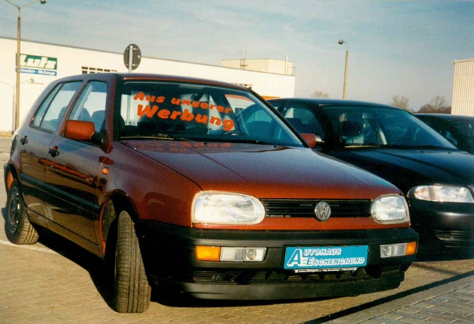 Fahrzeugpräsentation Eschengrund Golf 3