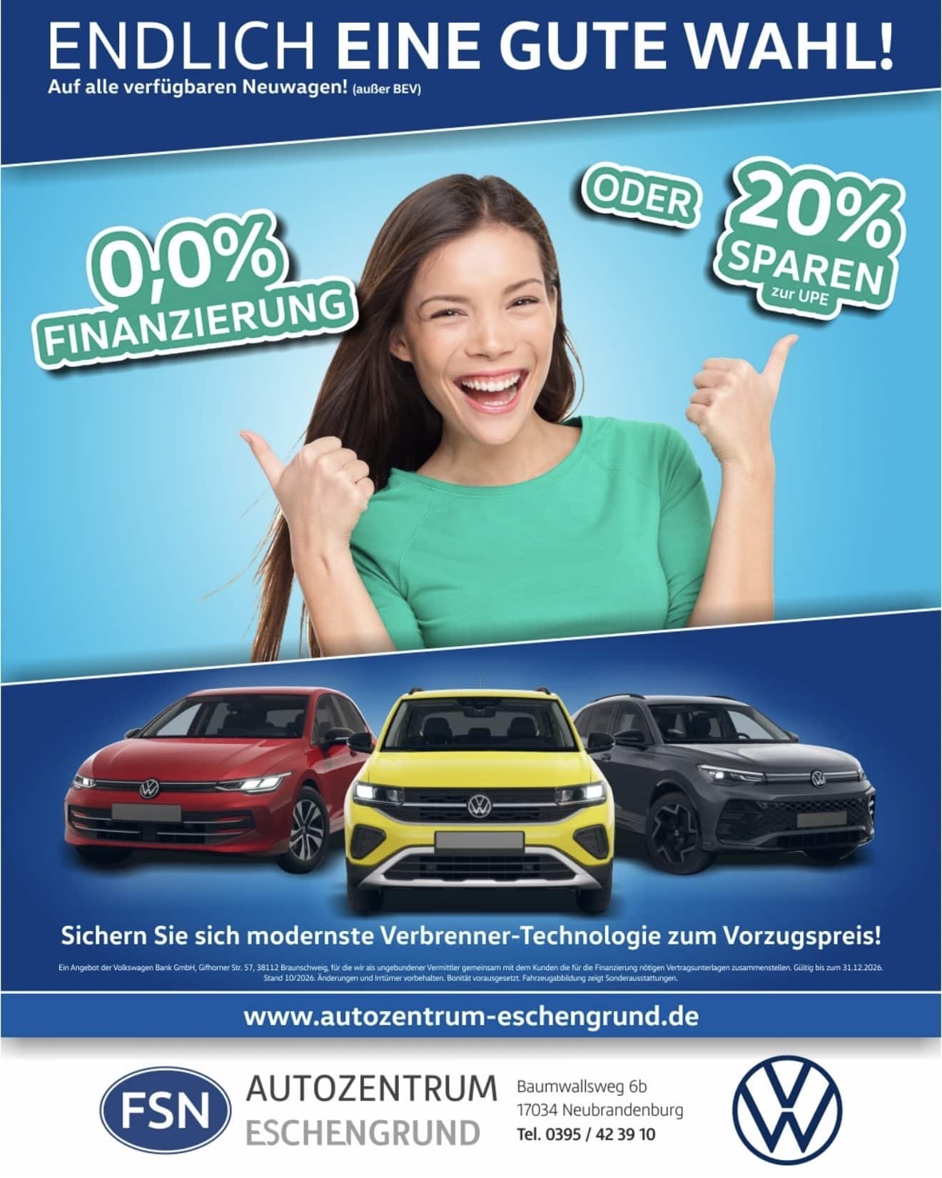 VW Aktion Hier klicken für mehr Details.